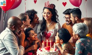 Mother Birthday Wishes And Caption: Queen of Hearts And Love