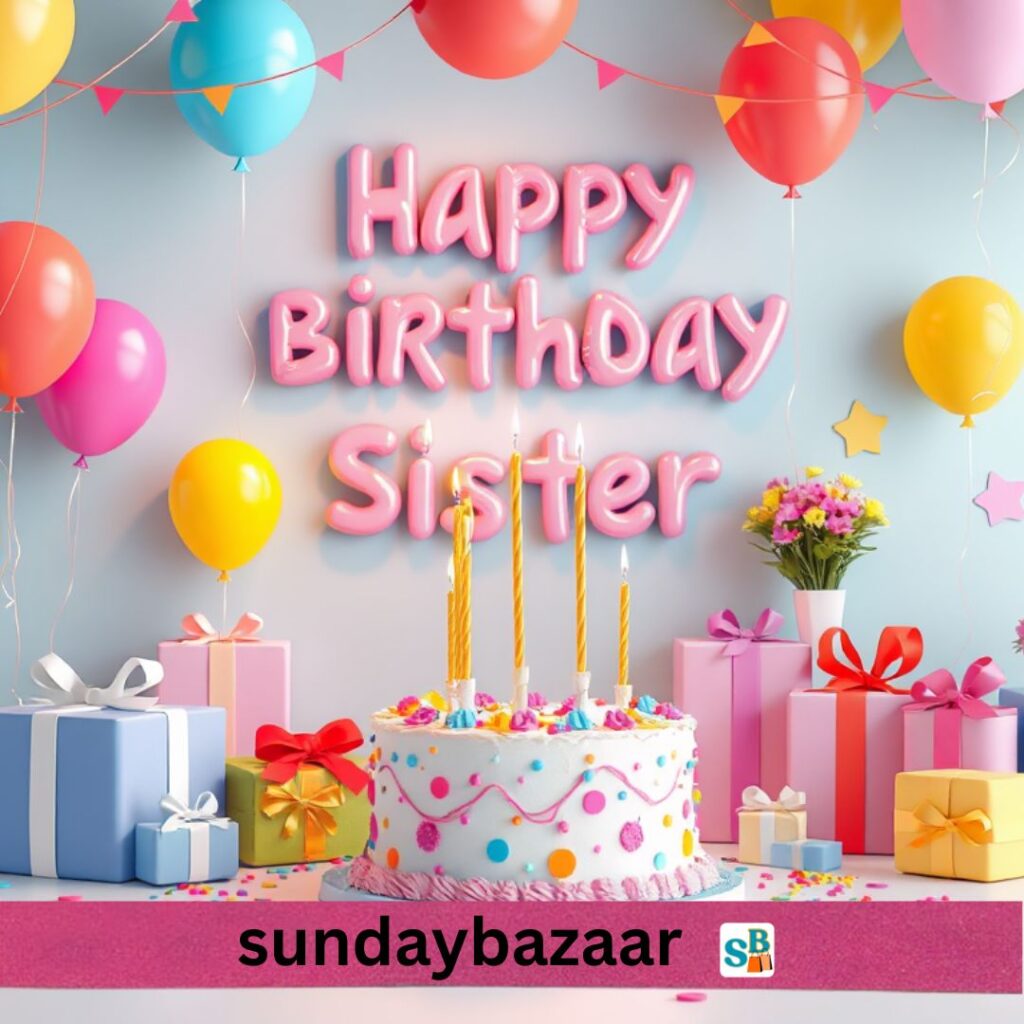 Short sister birthday wishes and captions