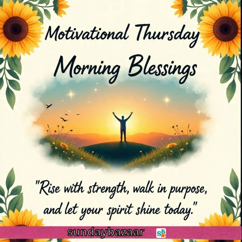 Motivational Thursday Morning Blessings