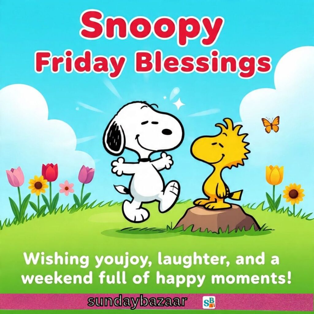 Snoopy Friday Blessings