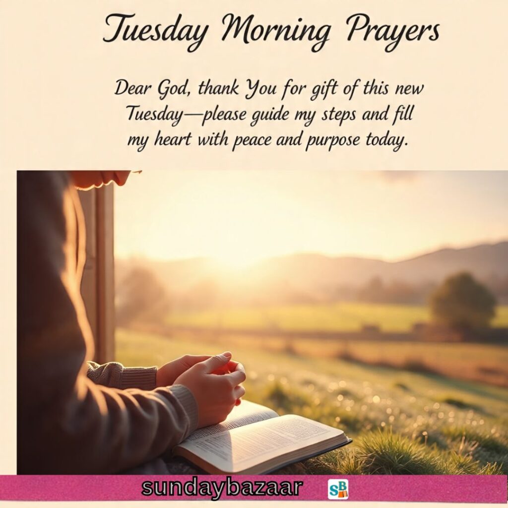 Tuesday Morning Prayers