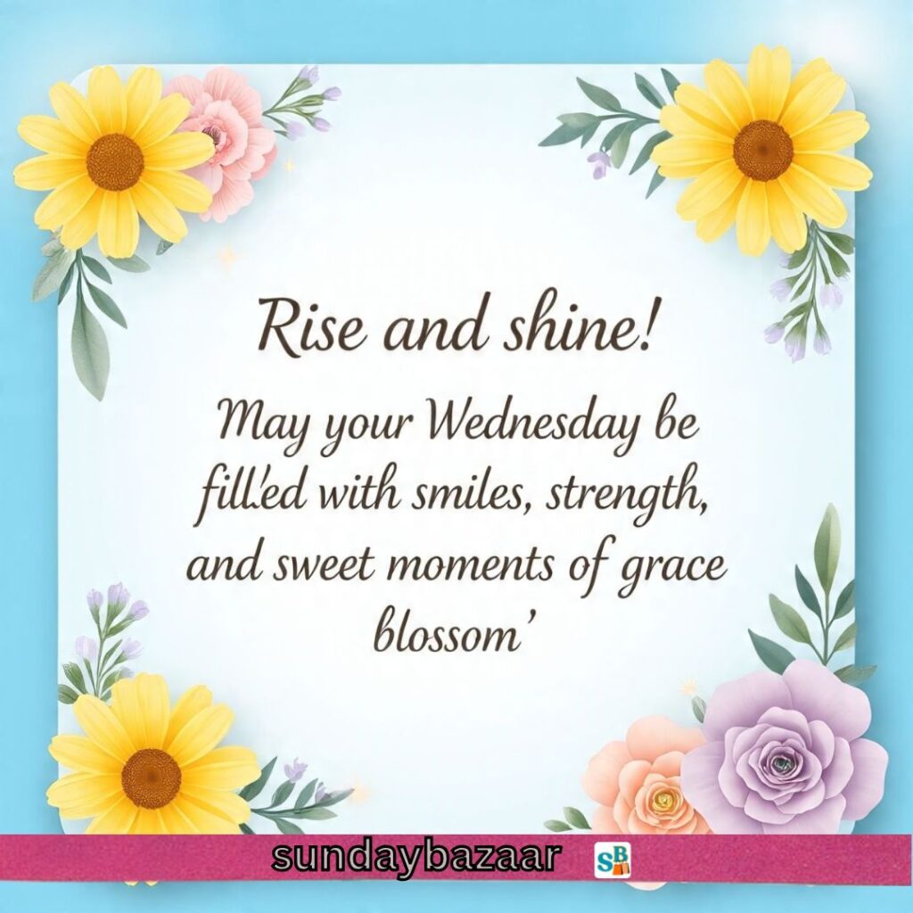 Wednesday Morning Blessings Quotes
